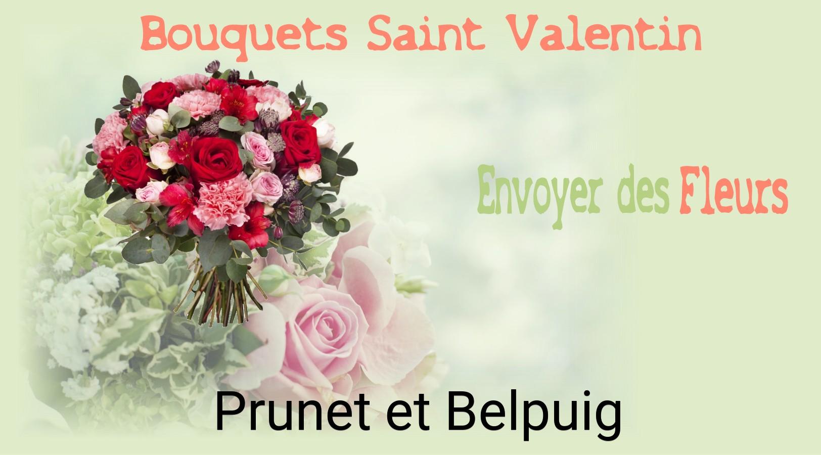 Roses de Saint-Valentin livrées à Prunet-et-Belpuig